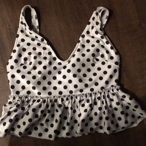 LIKE NEW Kortni Jeane Peplum Top